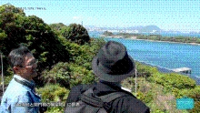 巌流島を一望できる場所からの風景写真