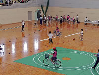 交通安全子供自転車福岡県大会写真