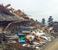 震災後の様子写真