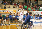 国際車椅子バスケットボール大会写真