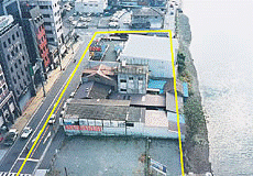 紫川馬借地区事業前の写真