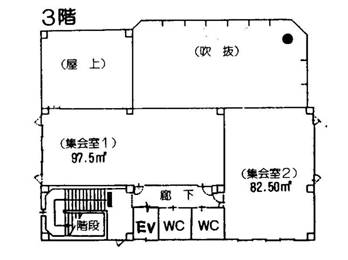 3階平面図