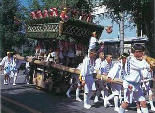 【県指定】黒崎祇園行事　笹山笠