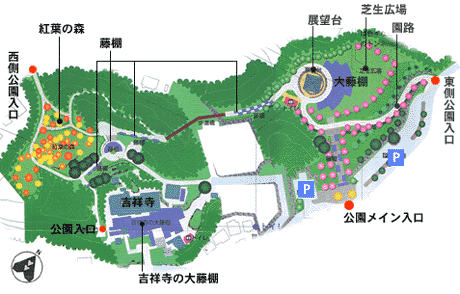 吉祥時公園地図