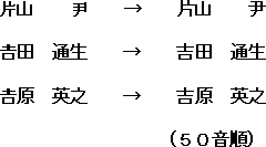 表示できない漢字を置き換えています