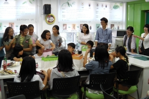 韓国の小学校を訪問 （平成24年 香月小学校）