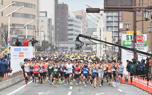 北九州マラソン　スタート