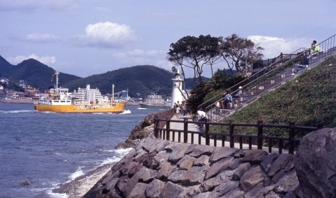 遊歩道の写真