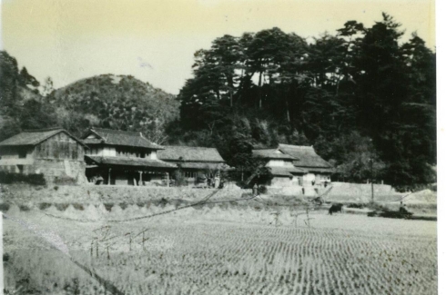昭和10年ごろの山田集落の写真