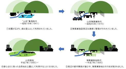 土地利用の変遷画像