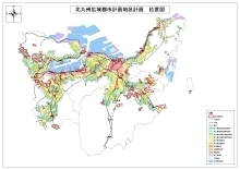 北九州都市計画地区計画位置図