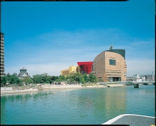 紫川河畔とリバーウォーク北九州の画像