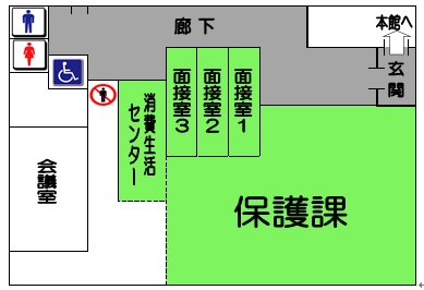 東棟平面図