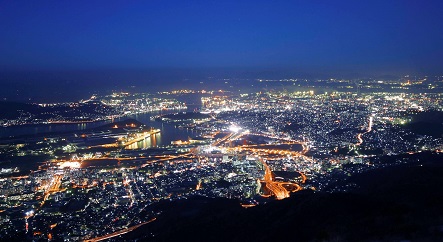 皿倉山【100億ドルの夜景】