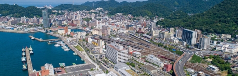 北九州港ホームページトップ画面バナー画像