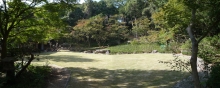 大座敷前庭園の写真