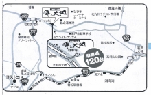 産地直送市場海と大地の位置図