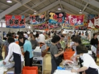 物産館（内観）の写真