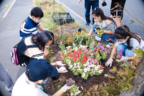 株式会社白海さんの花と緑づくりの写真