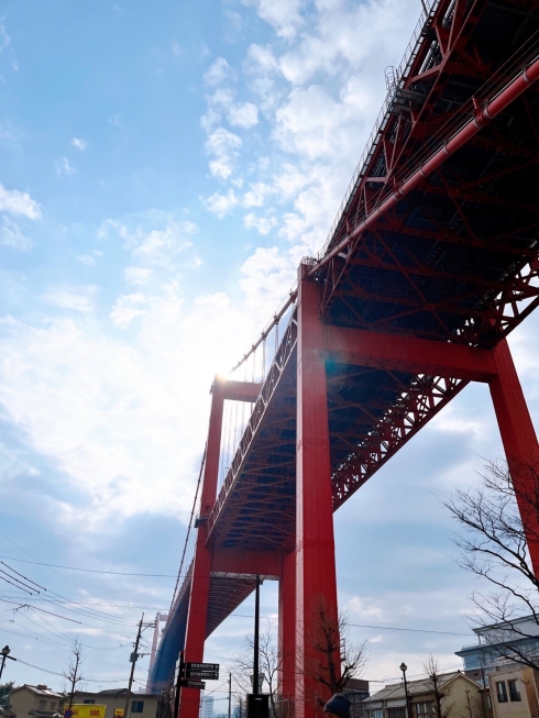 昼の若戸大橋の写真1