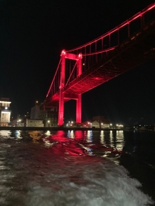 夜の若戸大橋の写真5