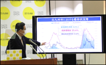 令和3年12月24日北九州市長記者会見画像