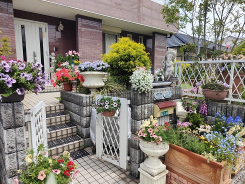 平 光代さんの花と緑づくりの写真