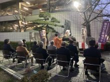 無法松之碑 碑前祭の様子