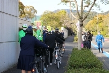 小倉東高校街頭啓発画像