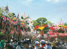 曽根の神幸行事（人形飾山）の写真