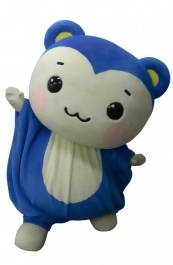 モモマルくんの着ぐるみ