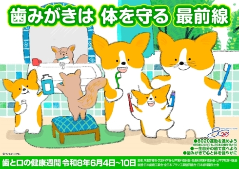 歯みがきは　体を守る　最前線