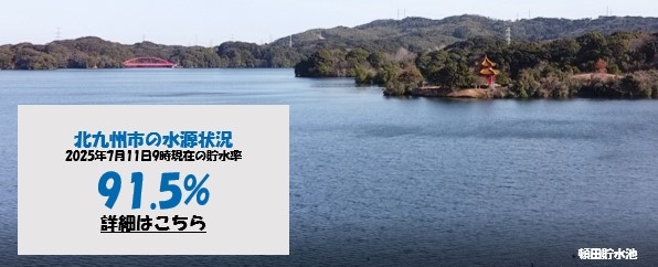 北九州市の水源状況