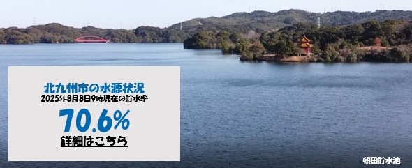 北九州市の水源状況