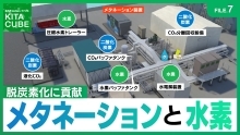 脱炭素化に貢献、メタネーションと水素拠点形成（外部リンク）
