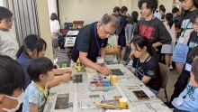 講師による制作方法説明の様子