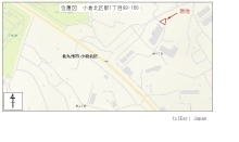 物件番号1の位置図（PDF形式：102KB）