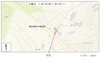 物件番号2の位置図（PDF形式：102KB）