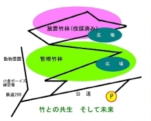 会場の案内図