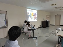 獣医師による説明