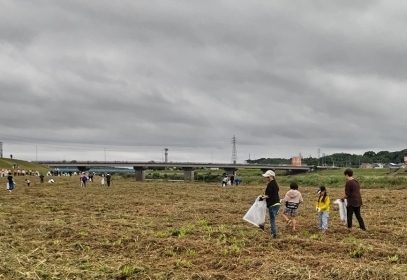 清掃活動の様子