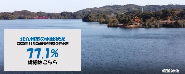 北九州市の水源状況