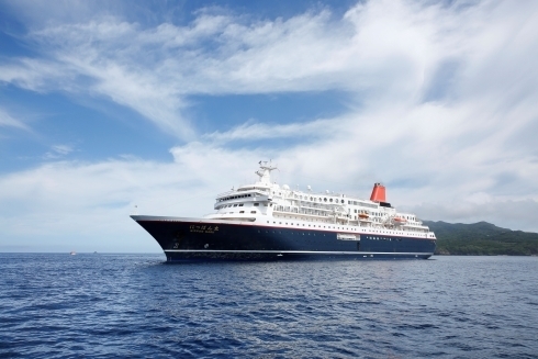 クルーズ船「にっぽん丸」の画像