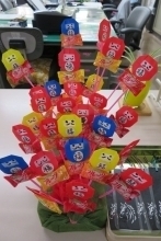 【折り紙作品】縁起物のだるま