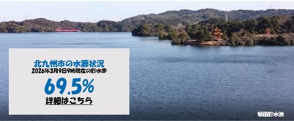 北九州市の水源状況