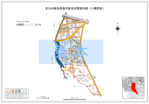 新旧対照案内図見本の画像