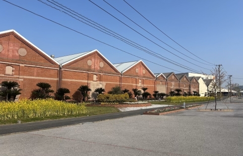 ニッカウヰスキー株式会社門司工場前の写真