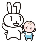 子どもと一緒のマイナちゃん
