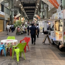 マルシェの様子（黒崎10号線）の写真