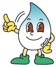 北九州市上下水道局マスコットキャラクター『スイッピー』のイラスト